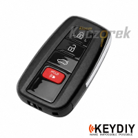 Keydiy 823 - TIB36-4 - klucz surowy - pilot